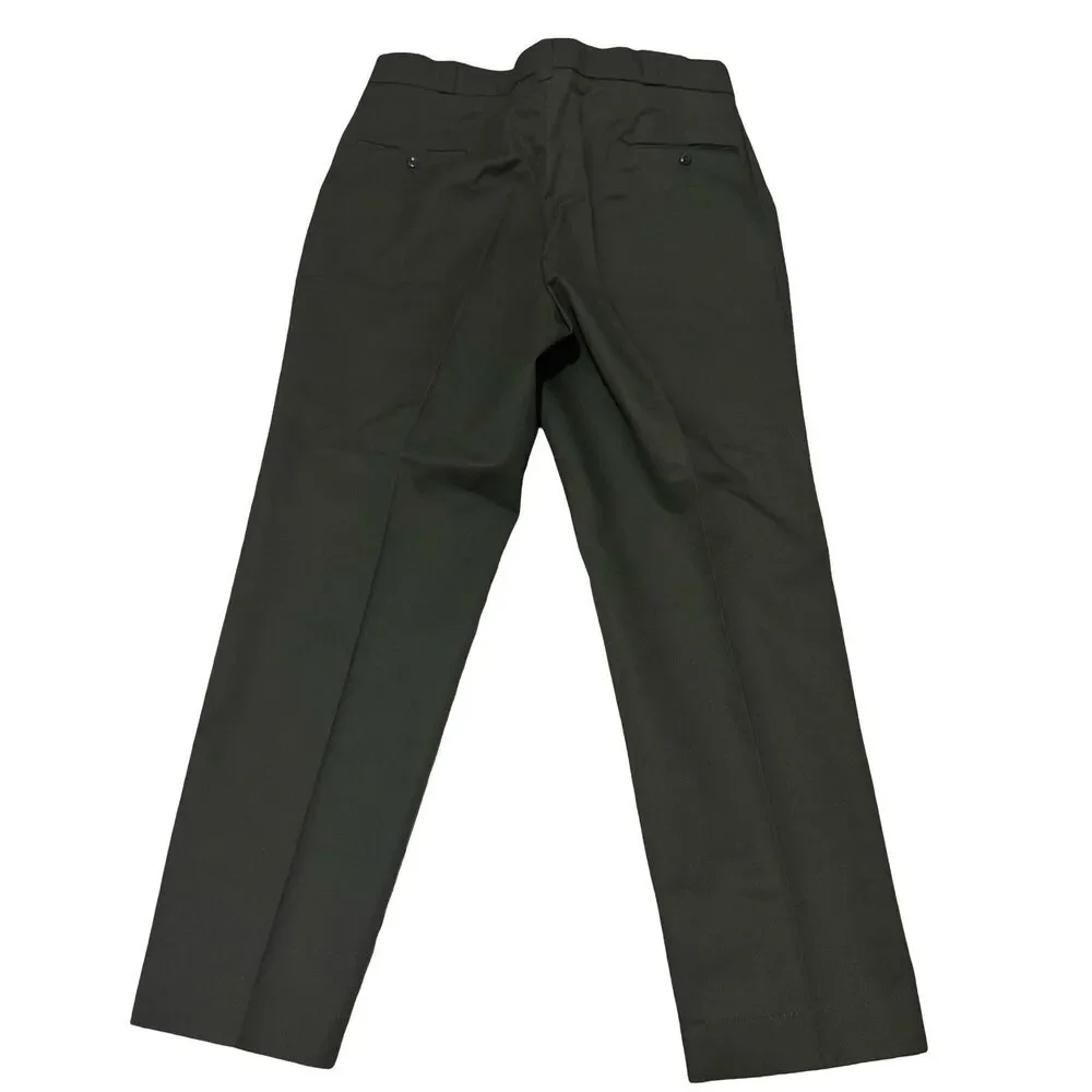NWT Horace Small Pants Style 2134INS Size 42R UNHEMMED GREEN Made In USA